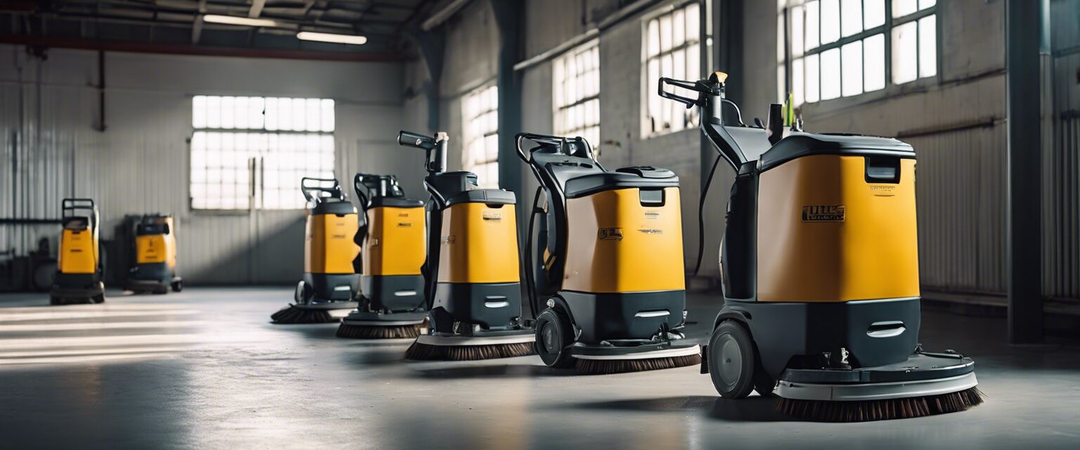 Commercial Floor Scrubbers